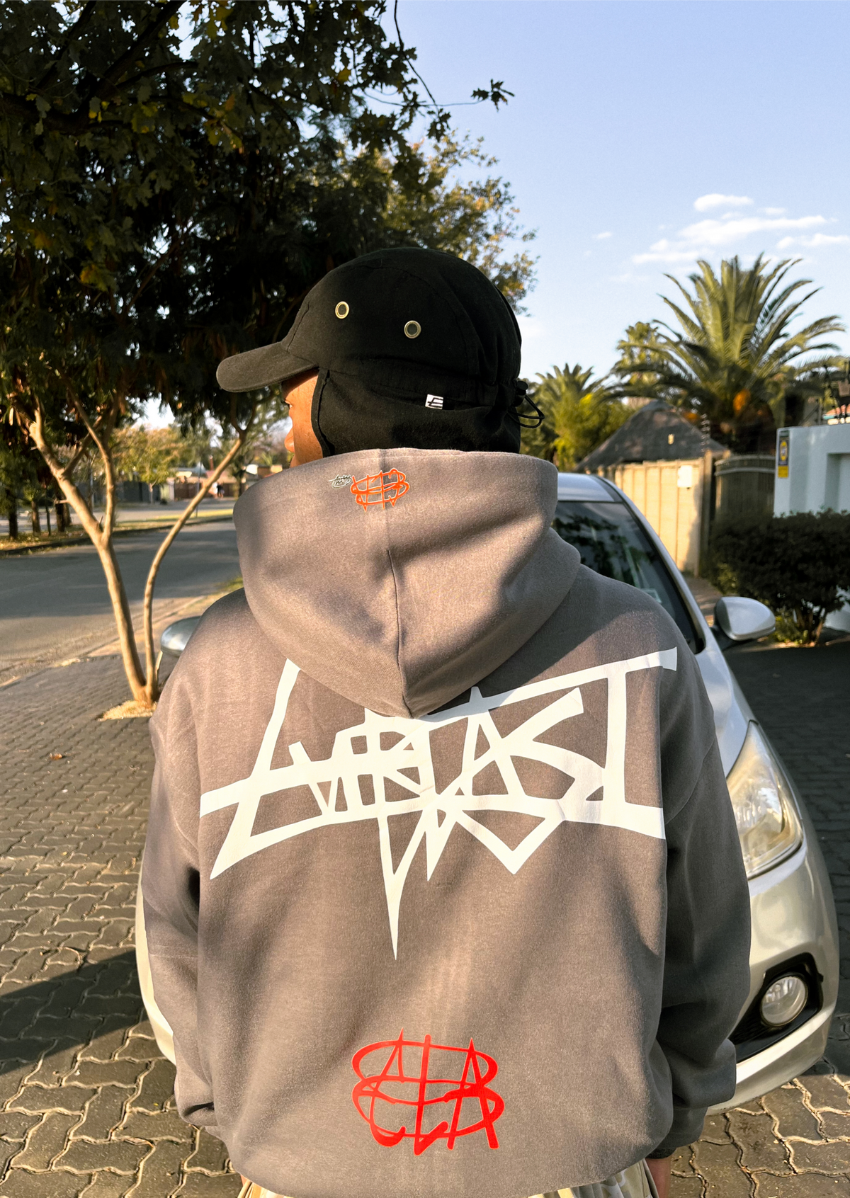 Grey ELA HOODIE