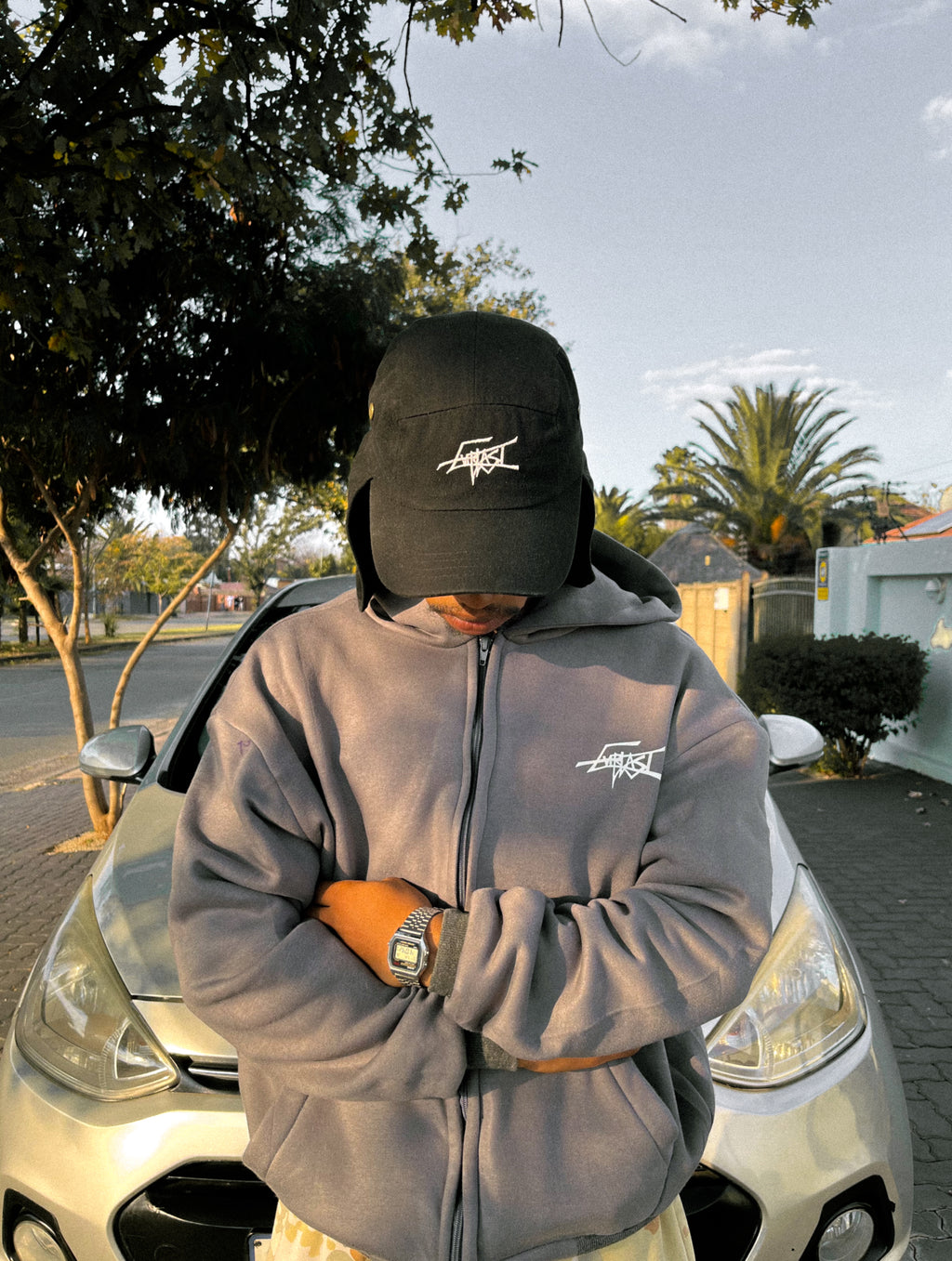 Grey ELA HOODIE