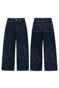 DOUBLE LAYERED FLAME PANTS